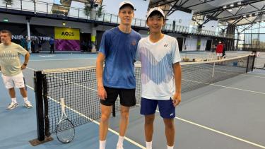 Казахстанский талант помог первой ракетке мира пройти в полуфинал Australian Open