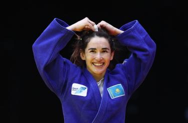 Дзюдоистка из Казахстана блеснула на Grand Slam