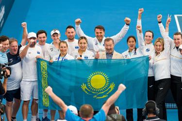 Рекордное восхождение теннисисток Казахстана