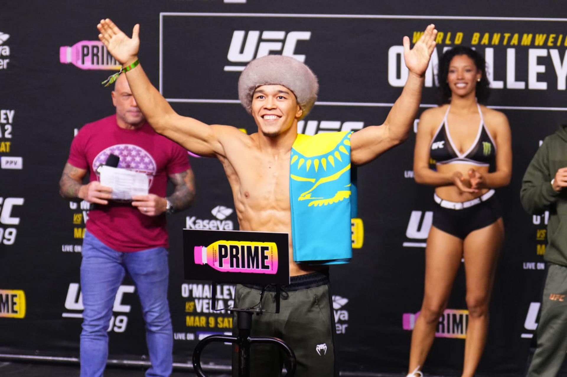Асу Алмабаев на прицеле турнира UFC в Абу-Даби