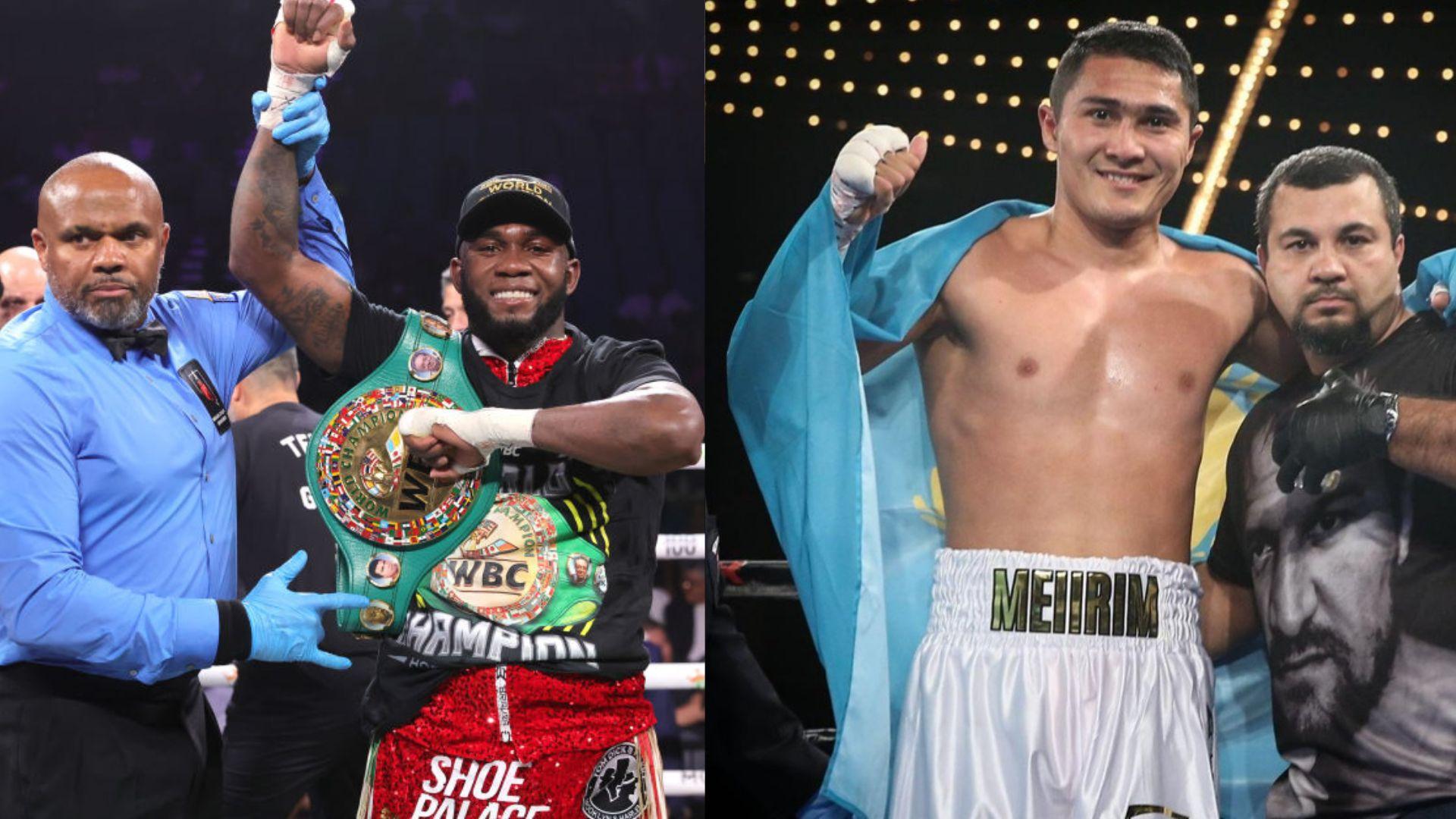 Непобеждённый казахстанец получил титульный шанс от WBC