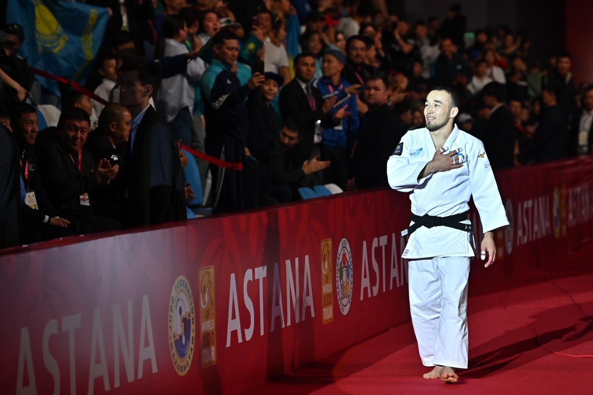 Успех Казахстана на татами Grand Slam в Астане