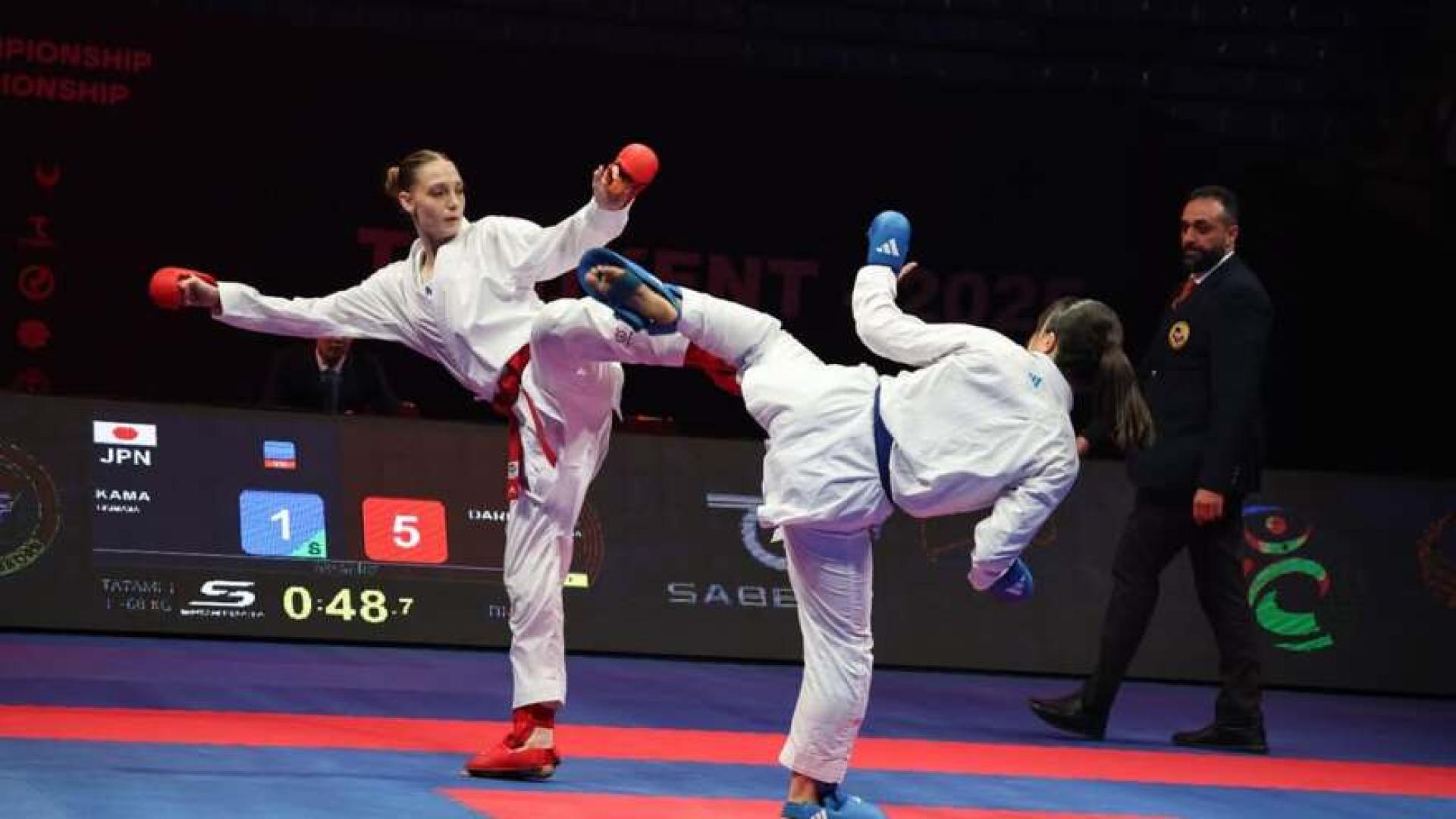 Казахстанцы взяли золото по каратэ на Чемпионате Азии