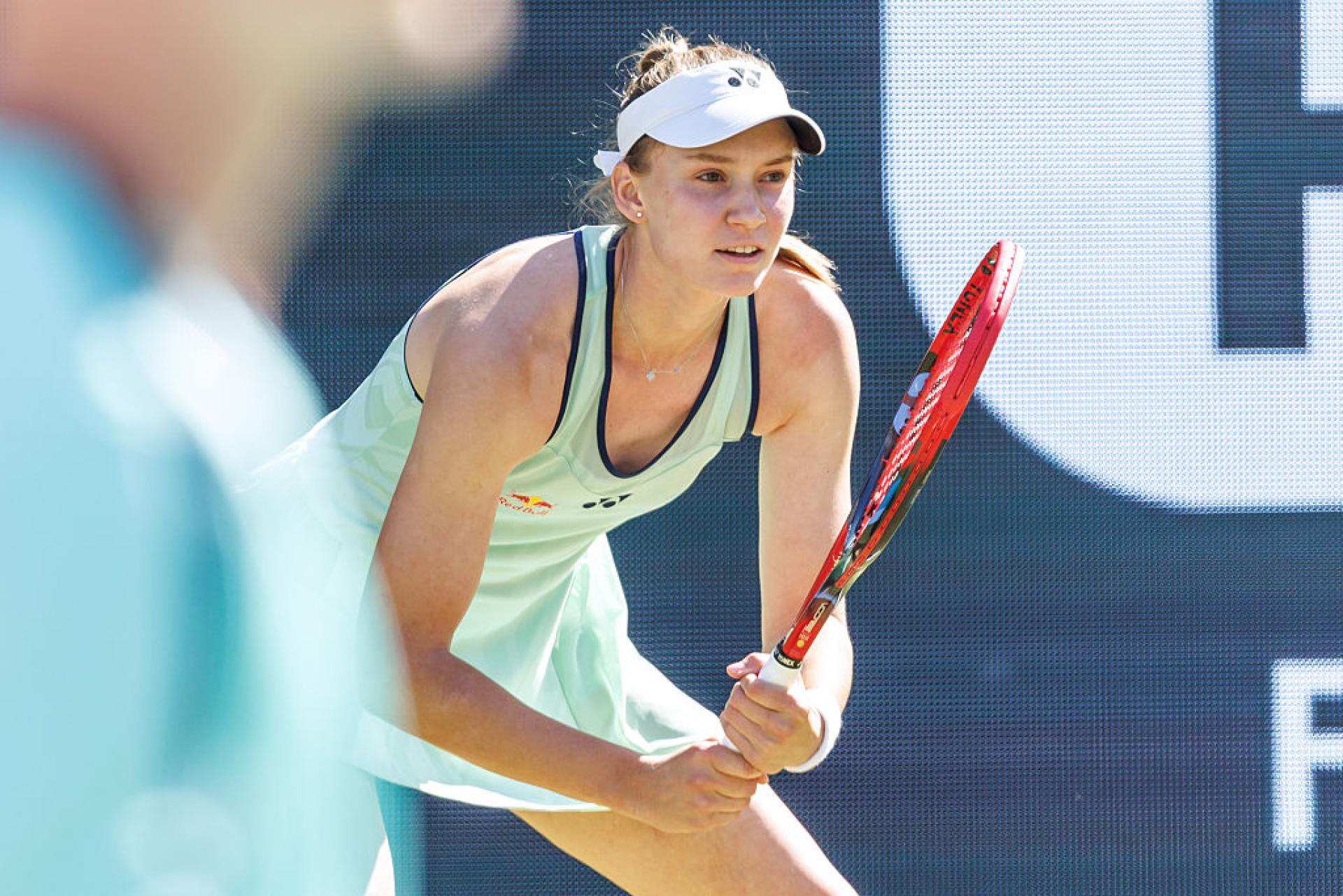 Елена Рыбакина. Photo: Getty images