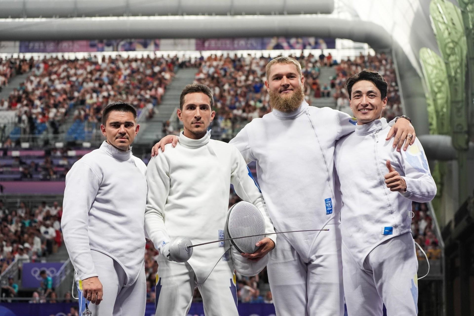 Сборная Казахстана по шпаге стала второй на чемпионате Азии