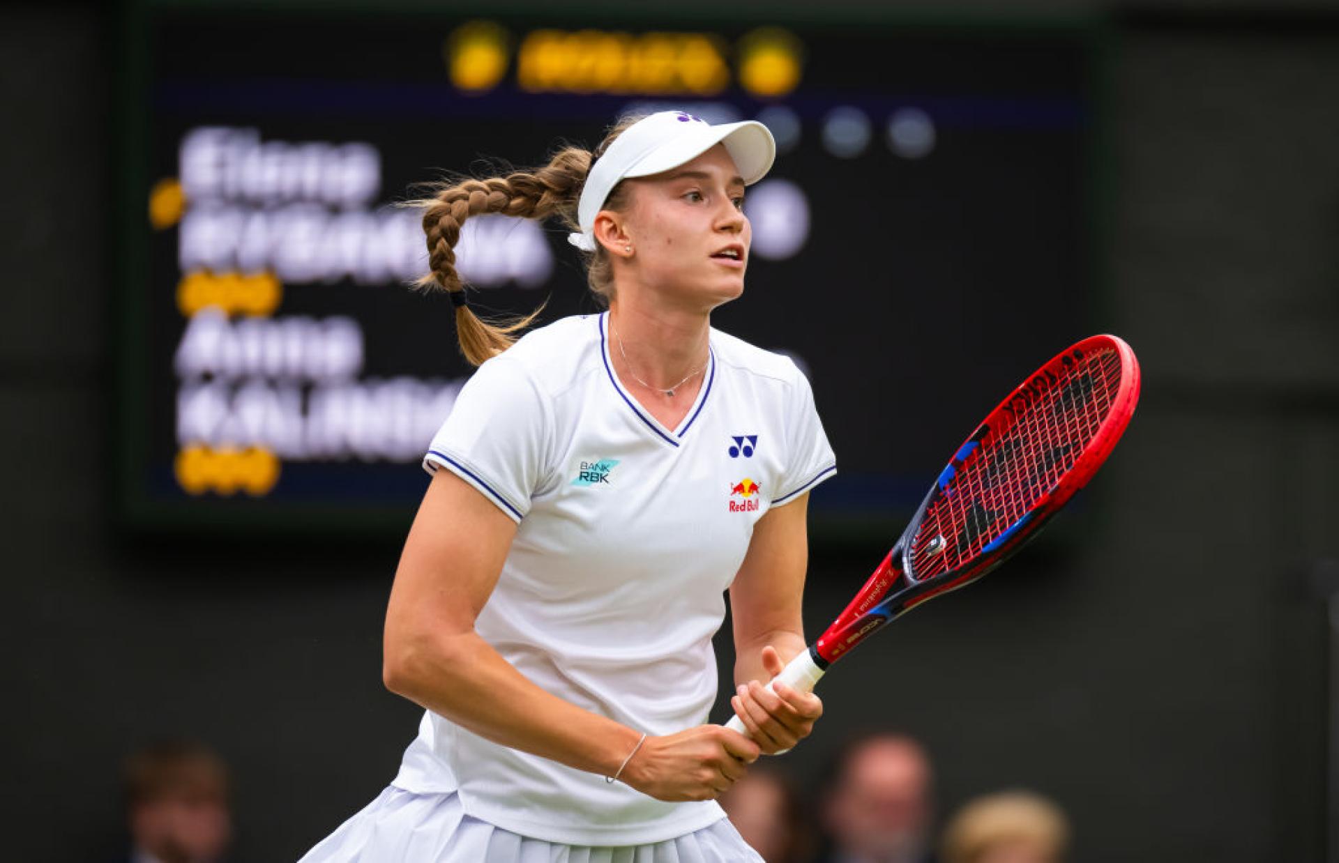 Елена Рыбакина. Photo: Getty images
