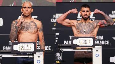 Топурия и Оливейра прошли взвешивание — на кону титул UFC
