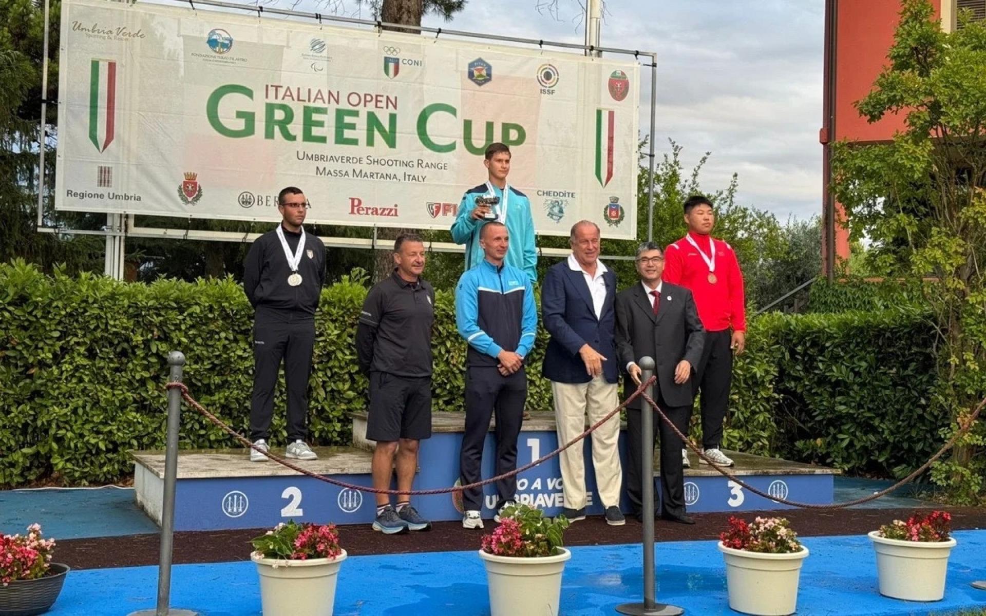 Казахстанский стрелок принес стране золото на турнире GREEN CUP в Италии