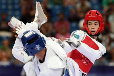 Казахстан выиграл золото в тхэквондо на Универсиаде-2025