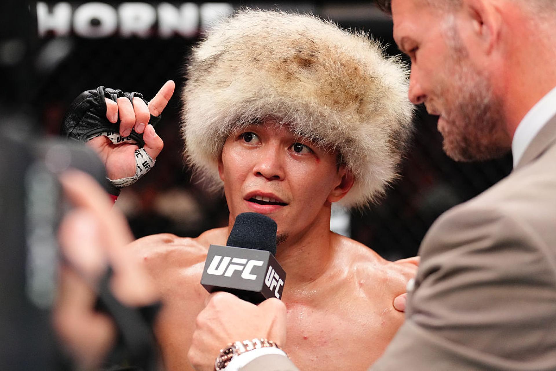 Алмабаев остался недоволен победой и потребовал новый бой  в UFC