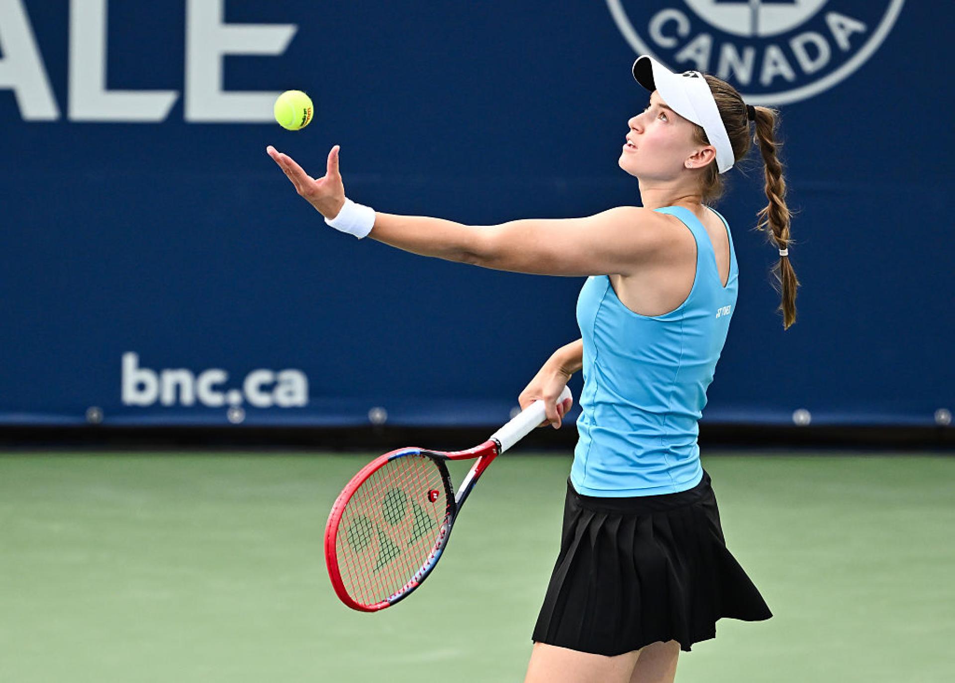 Рыбакина догнала лидера сезона по числу эйсов на турнирах WTA-1000