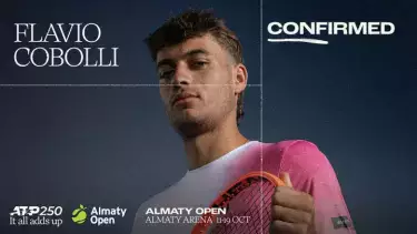 Мировая звезда тенниса сыграет на турнире ATP в Алматы