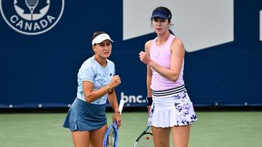 Казахстанка вернулась в теннис в 40 лет и сразу выиграла матч WTA