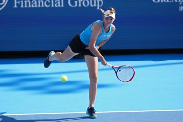 Рыбакина выбила первую ракетку мира и вышла в полуфинал в США