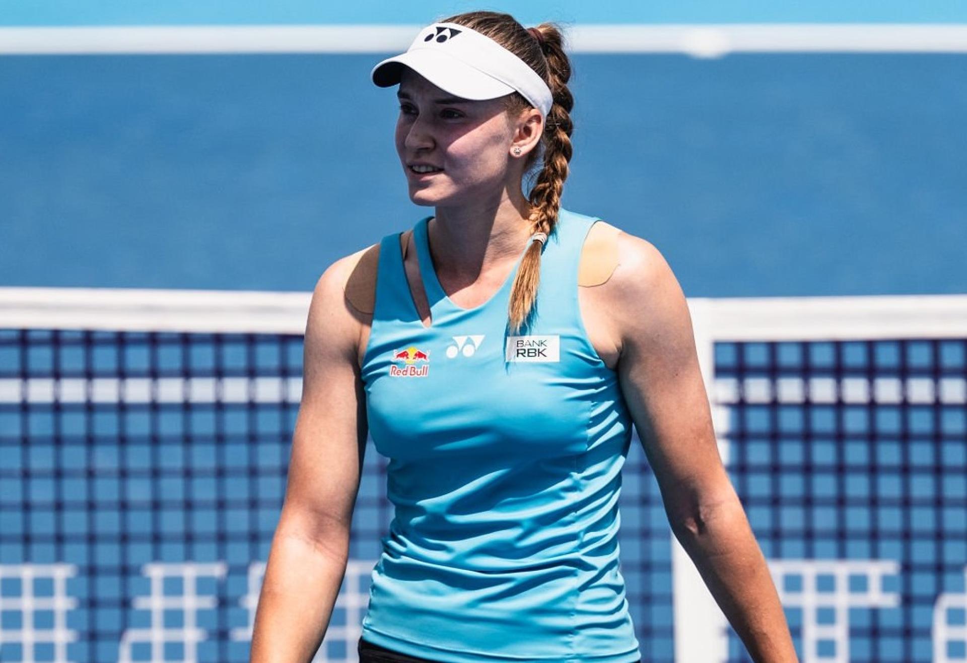 Елена Рыбакина. Photo: Getty images