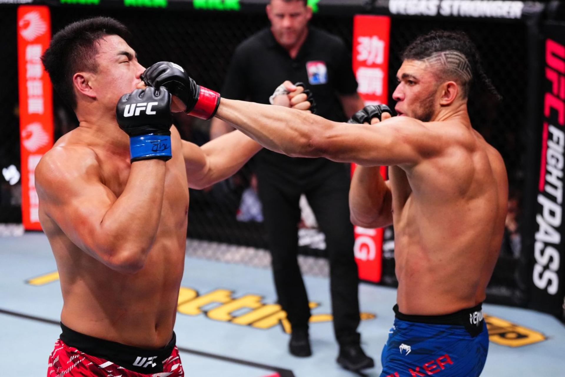 Сенсационным нокаутом завершился главный бой UFC в Шанхае