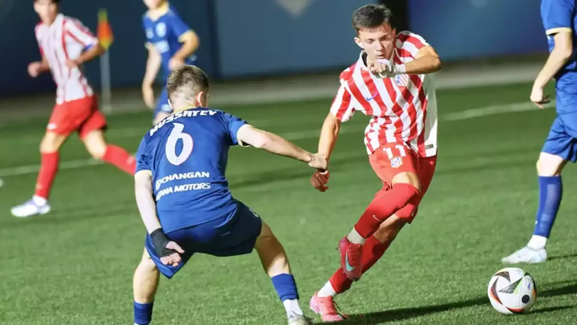 Испанский Атлетико вырвал победу у сборной QJ League по пенальти