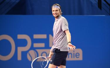 Лучший теннисист Казахстана вылетел из парного разряда US Open