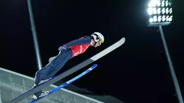 Казахстанец взял бронзу на этапе Кубка FIS в Словении