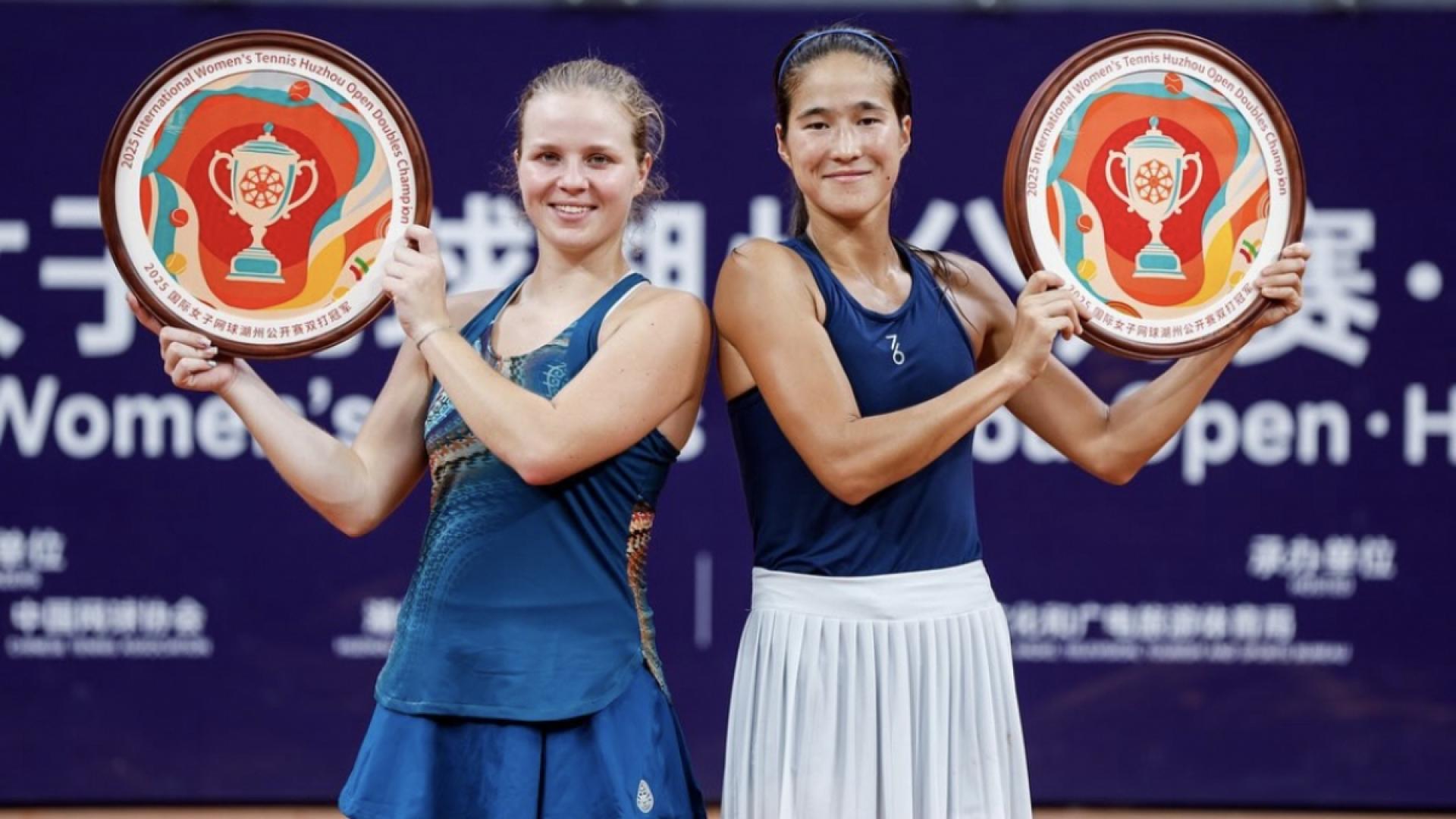 Казахстанская теннисистка завоевала дебютный трофей WTA