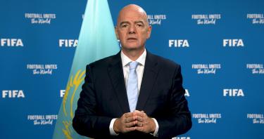 Президент ФИФА назвал Казахстан футбольной державой