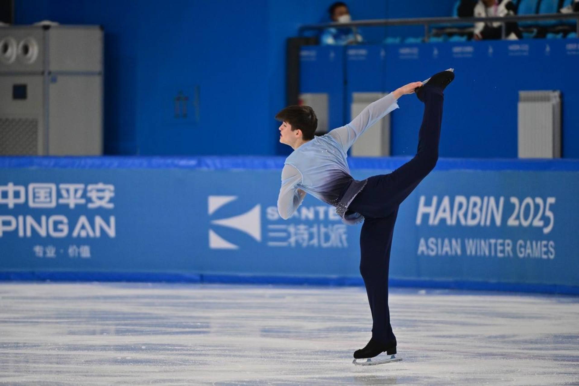 Казахстанский фигурист выступил в олимпийском отборе в Пекине