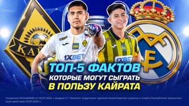 Топ-5 фактов которые могут сыграть в пользу Кайрата