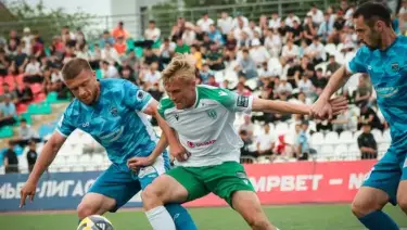«Атырау» забил пять мячей и уничтожил «Улытау» без лидеров