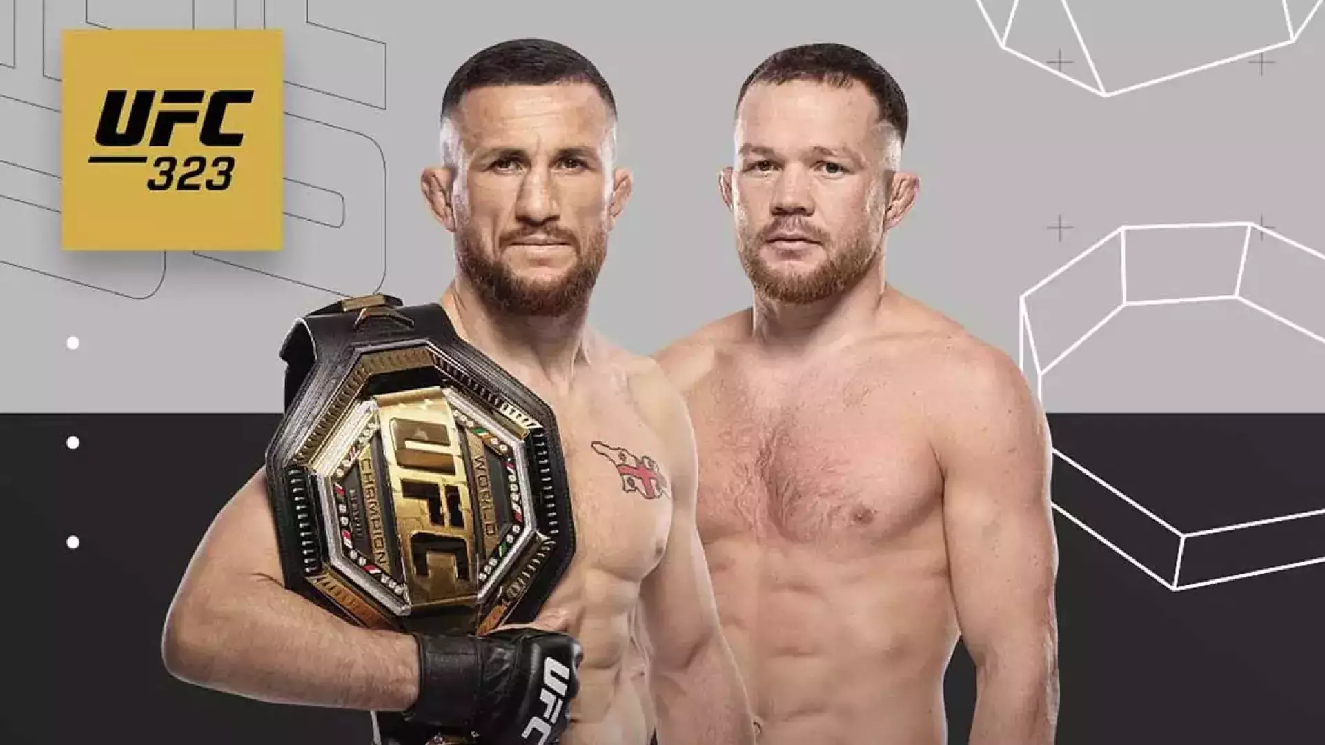 Мераб Двалишвили проведет рекордную четвертую защиту пояса UFC в бою с Петром Яном