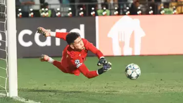 Молодой голкипер «Кайрата» произвёл впечатление на турецкого скаута