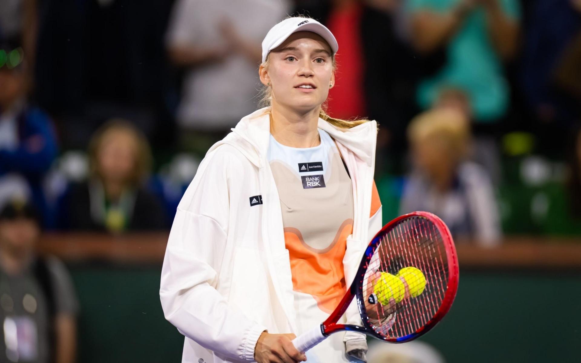 Елена Рыбакина. Photo: из открытых источников