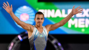 Казахстанец вошел в топ-5 на ЧМ по спортивной гимнастике