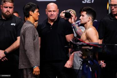 Азат Максум и Рапосо устроили напряжённую дуэль перед UFC 321