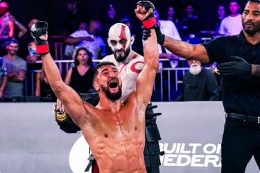 Этнический казах завоевал пояс Karate Combat