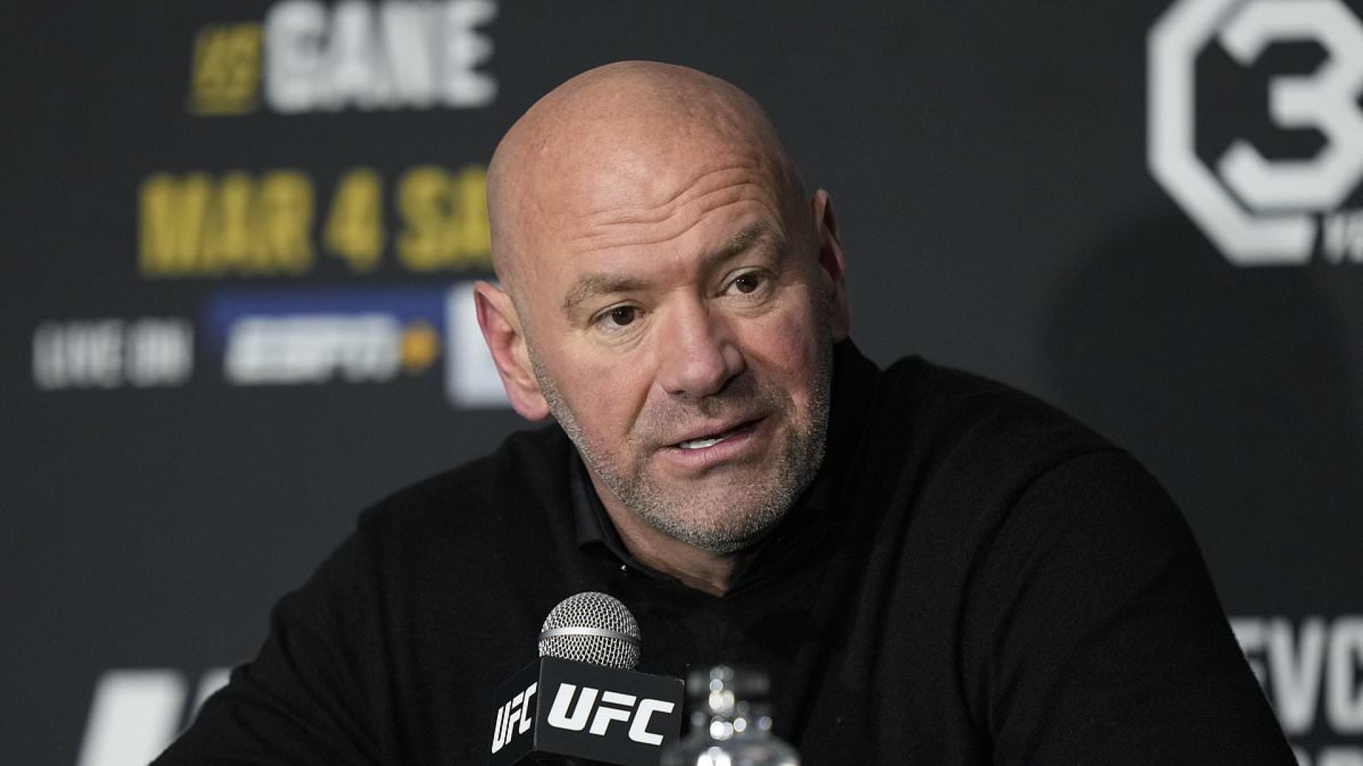 Дана Уайт. Photo: из открытых источников