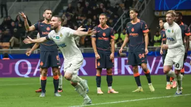 «Интер» одержал победу над «Кайратом» в Лиге чемпионов