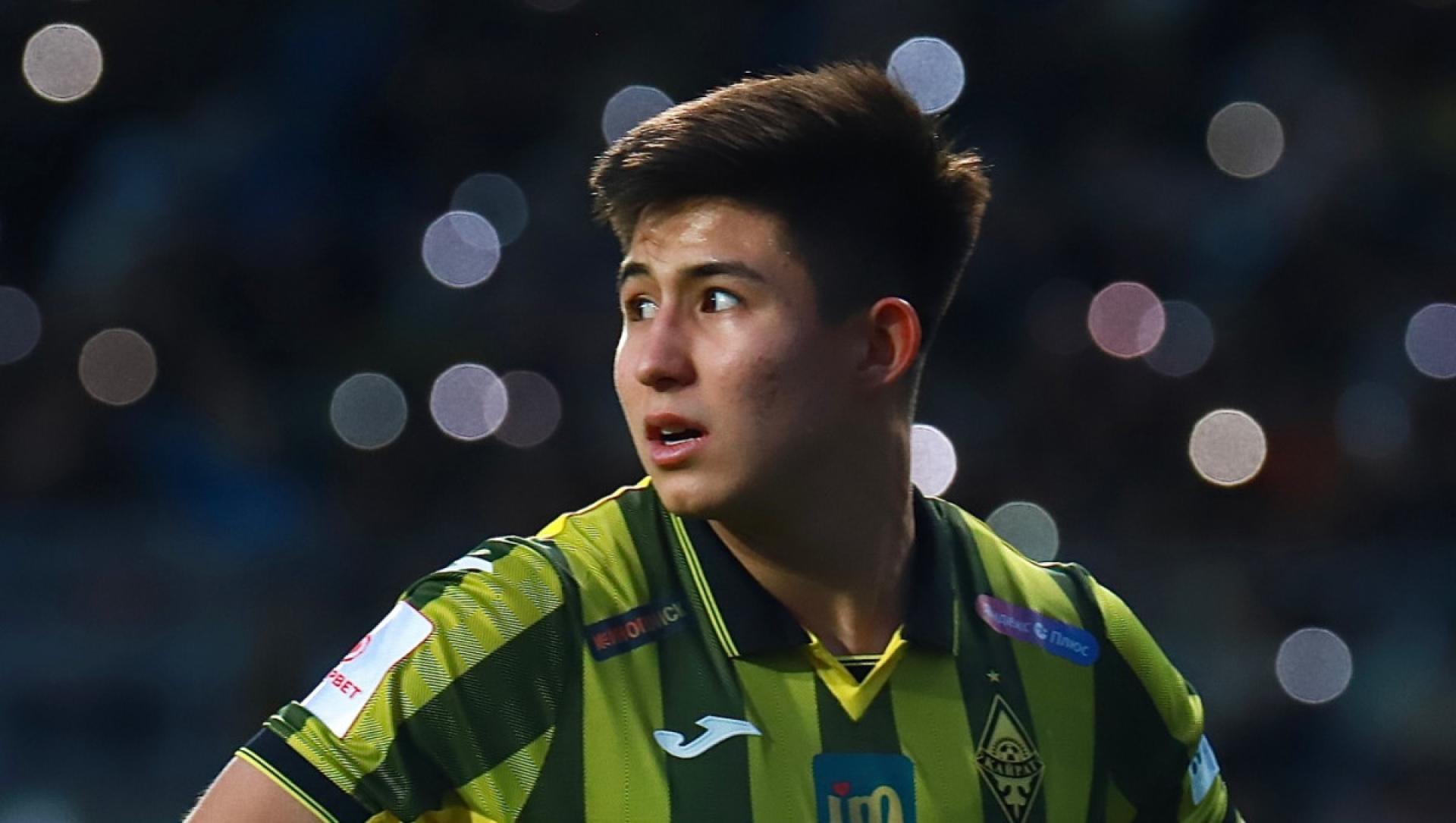 17-летний талант «Кайрата» удостоен государственной премии