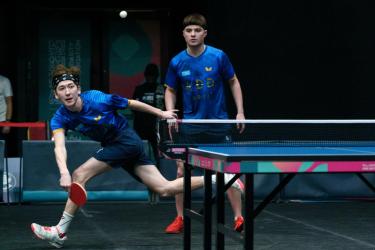 Казахстан устроил разгром в финале настольного тенниса на Исламиаде и взял золото