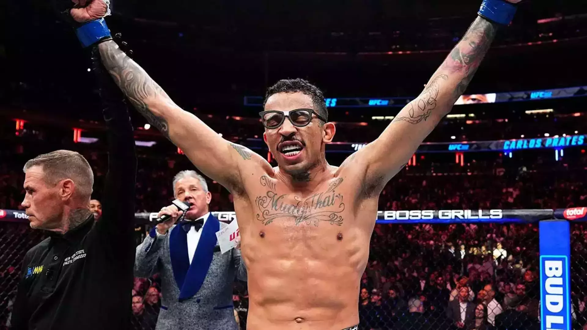 Пратес отправил Эдвардса в нокаут на UFC 322