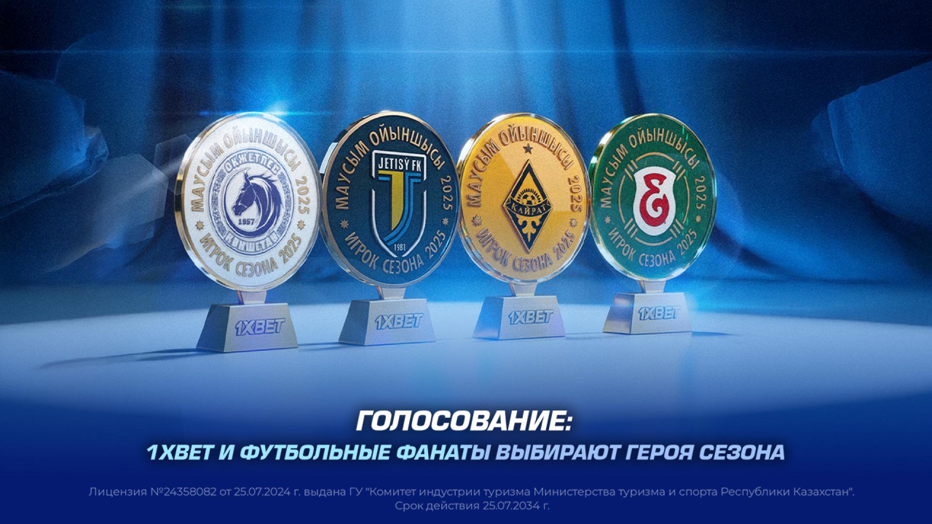 Голосование: 1XBET и футбольные фанаты выбирают Героя сезона