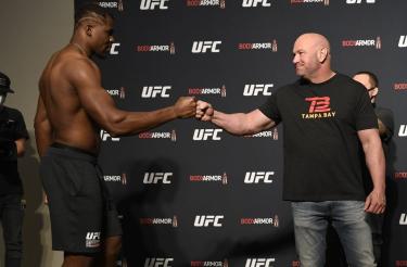 Дана Уайт рассказал о физическом давлении Нганну на руководство UFC