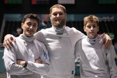 Казахстанские фехтовальщики одержали разгромную победу в финале Игр исламской солидарности