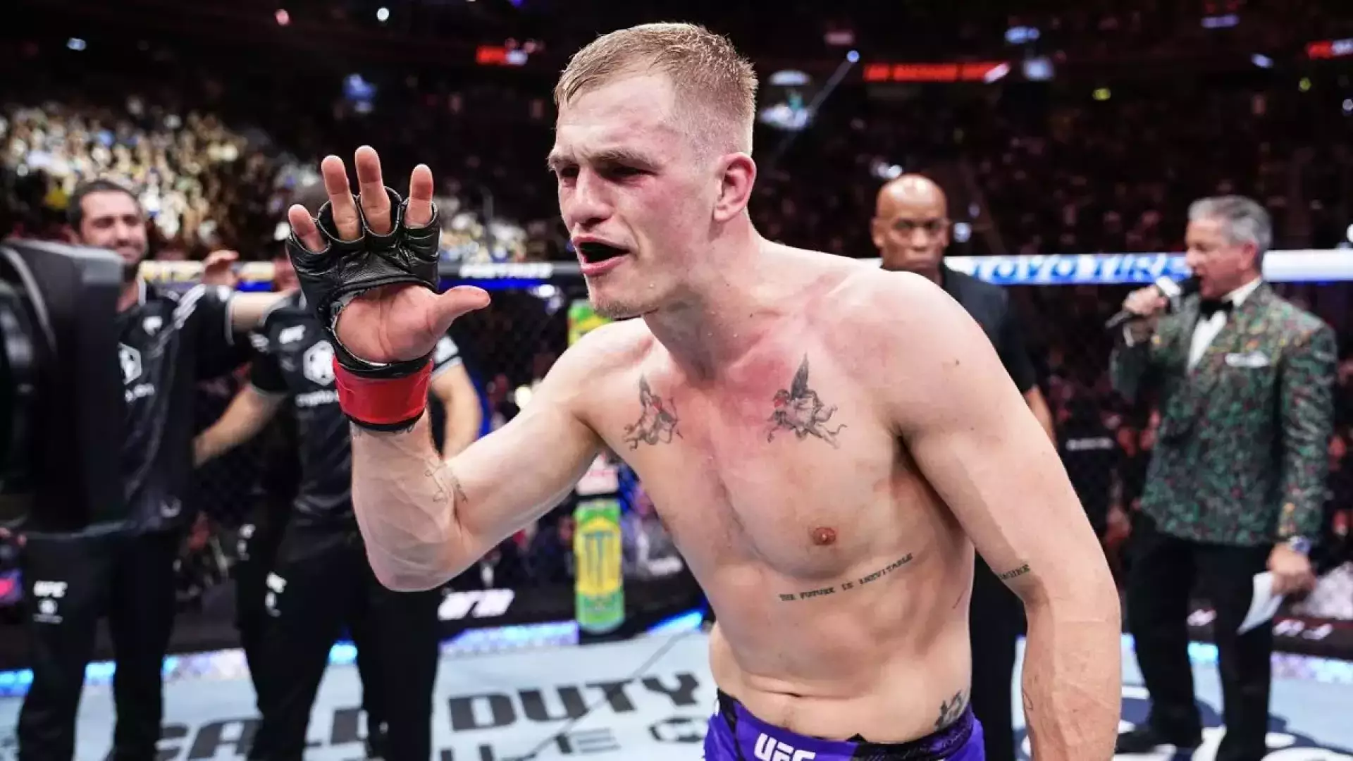 Белал Мухаммад проиграл ирландцу Гэрри на UFC в Дохе