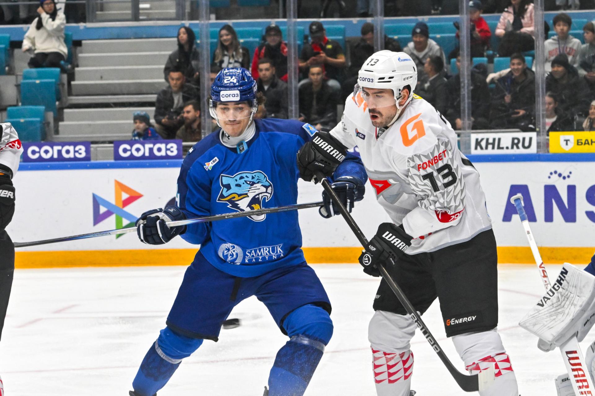 «Авангард» прервал победную серию «Барыса»