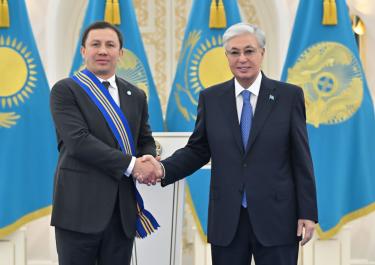 Головкин награжден высшей государственной наградой Казахстана