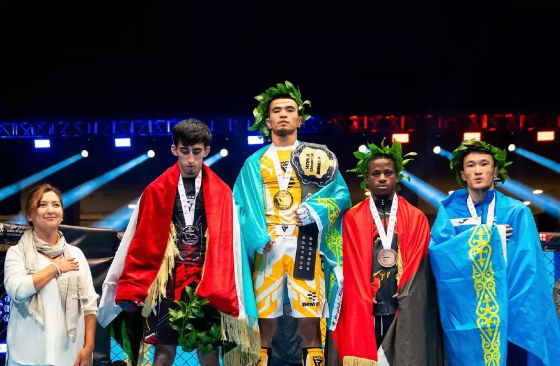 Казахстан опубликовал список сборной на Кубок Азии по ММА