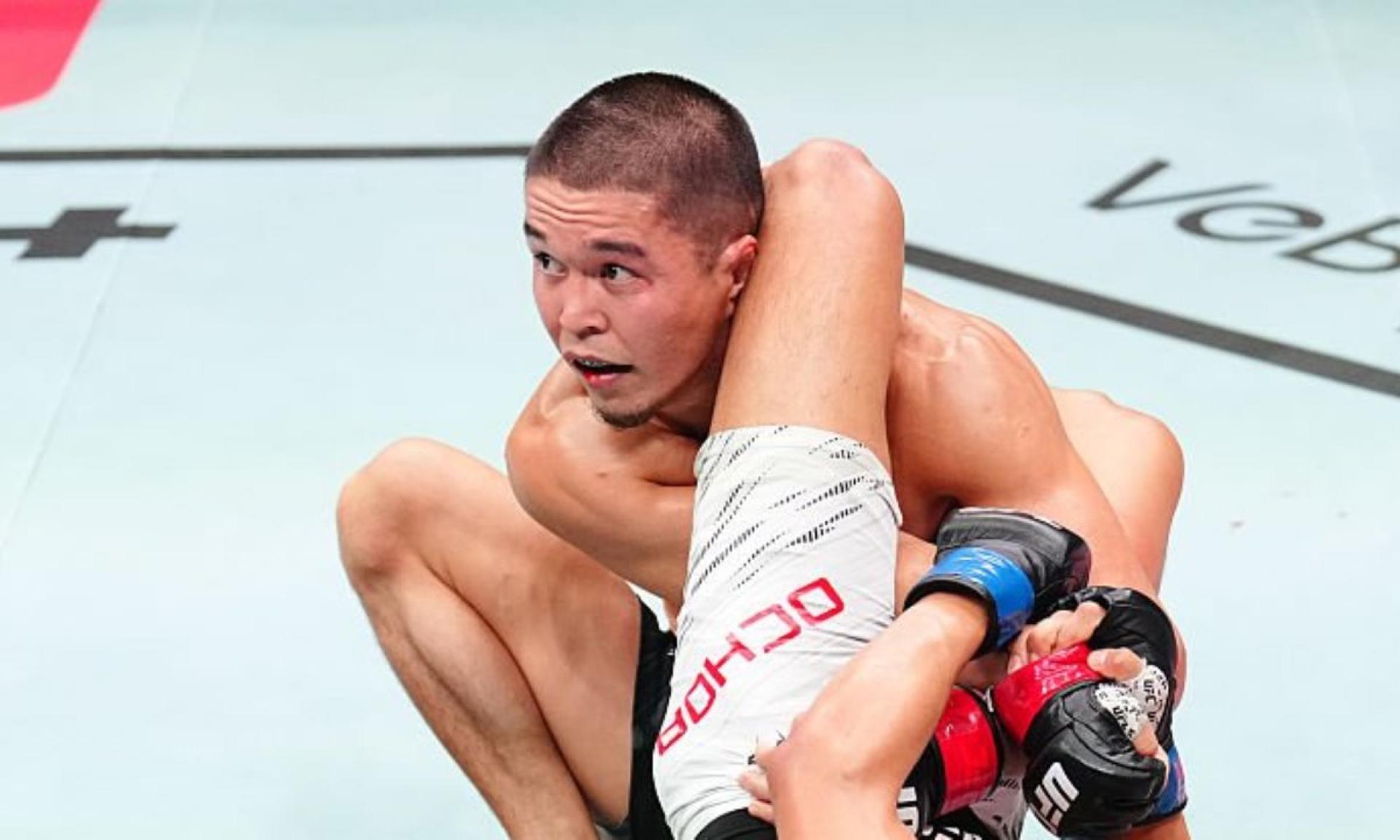 Асу Алмабаев сообщил о серьёзной травме после боя на турнире UFC Fight Night 265