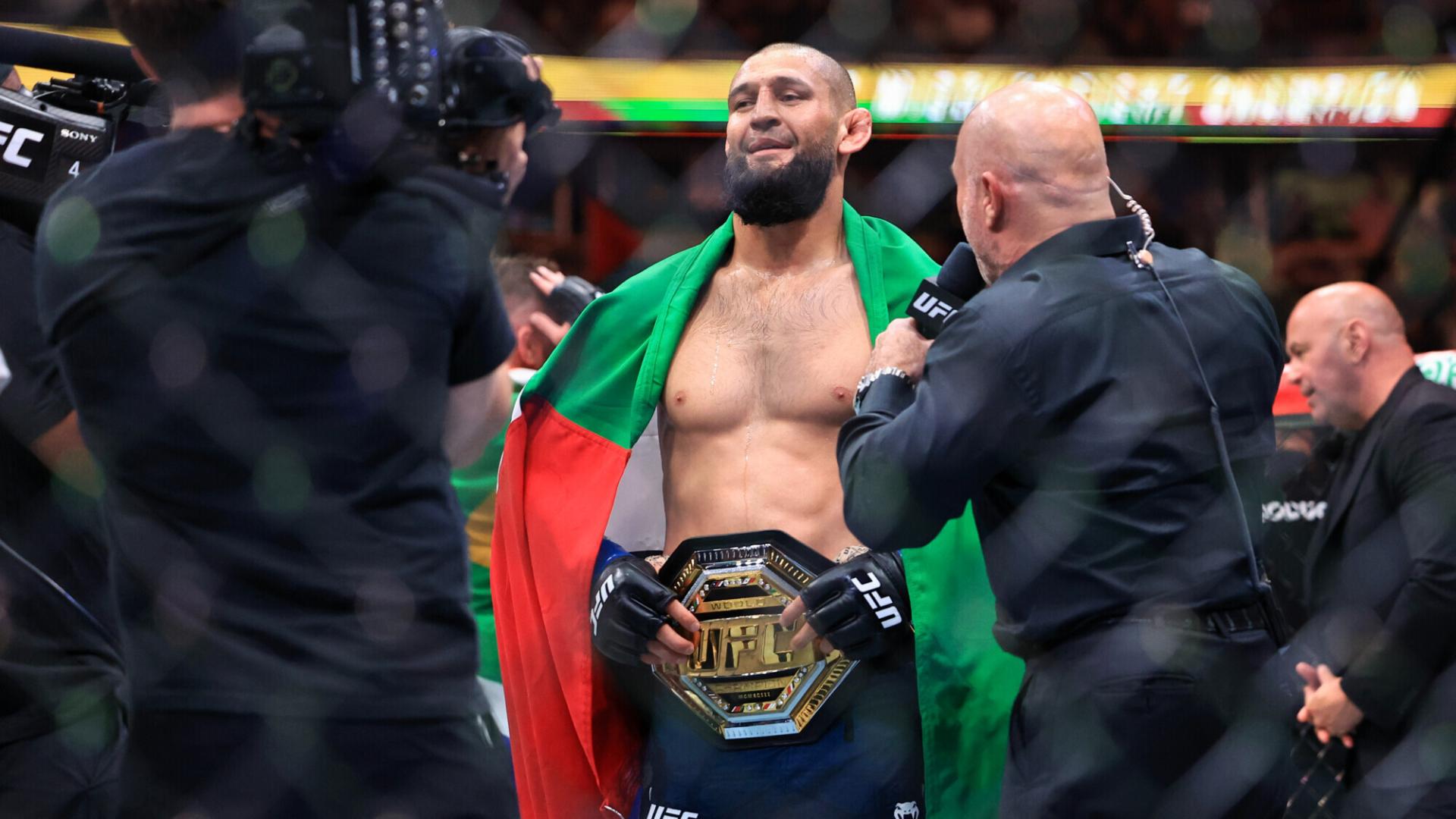 В UFC определен соперник Чимаева для первой защиты пояса