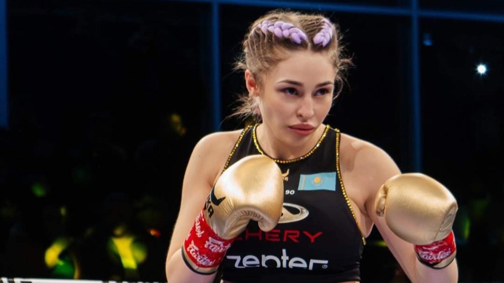 Ангелина Лукас жестким нокаутом выиграла пояс WBF в Дубае
