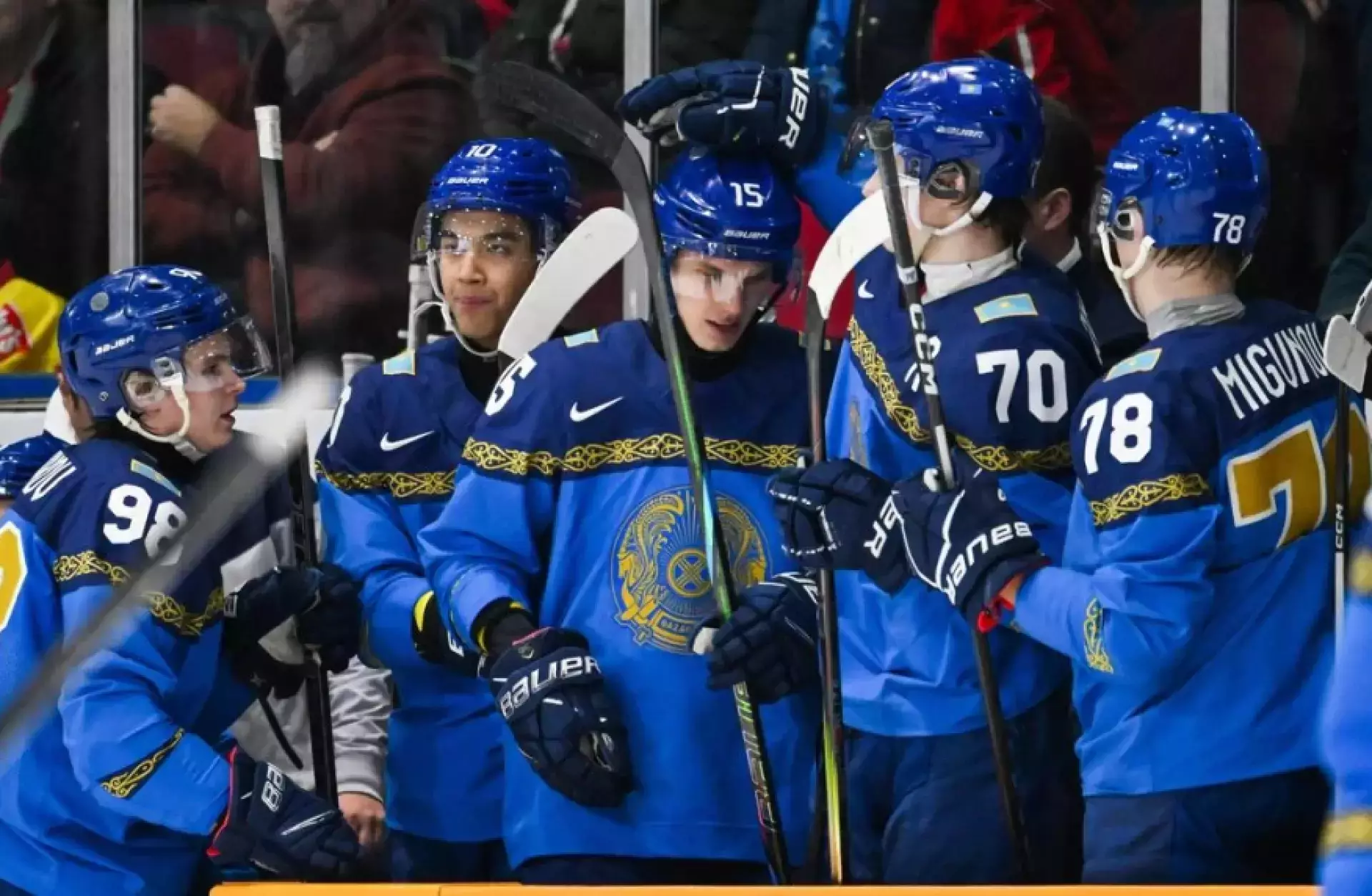 Сборная Казахстана по хоккею разгромила Словению